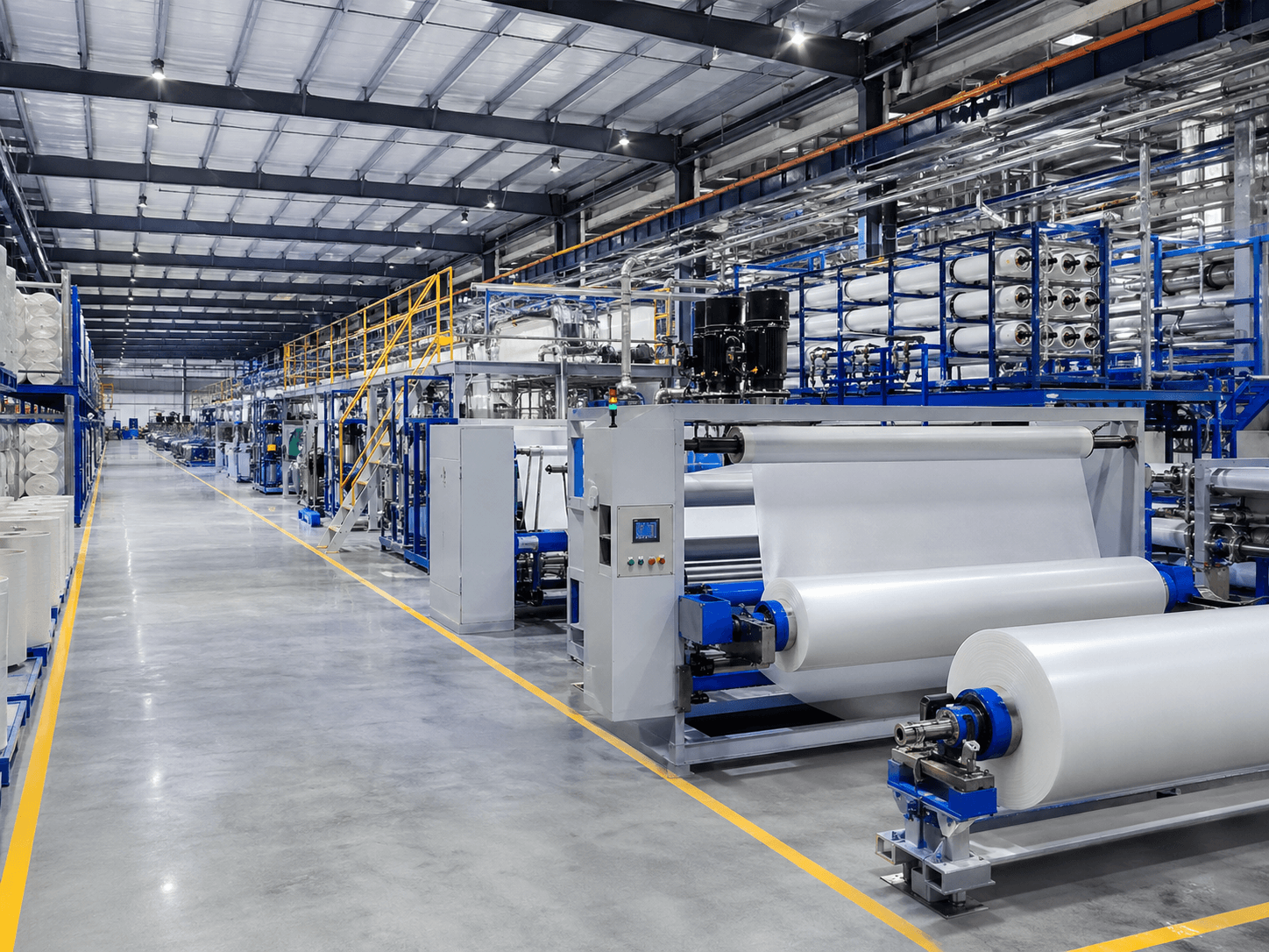 WECOME engineering and quality-control support for RO membrane production