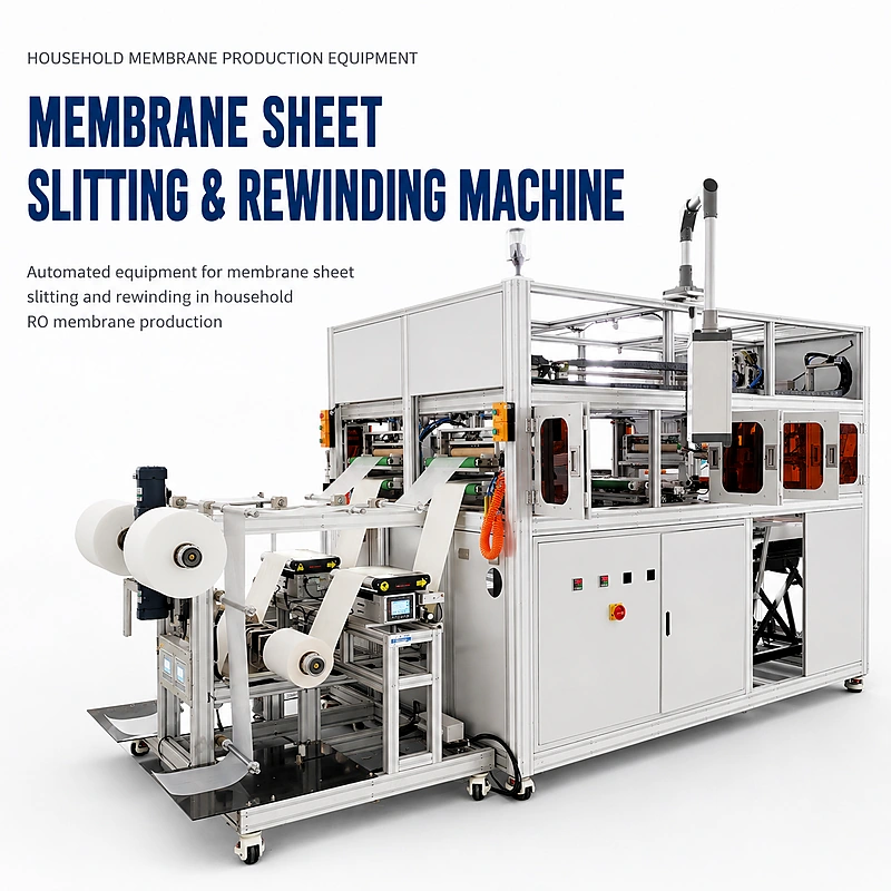 wecome ro membrane sheet slitting rewinding machine featured