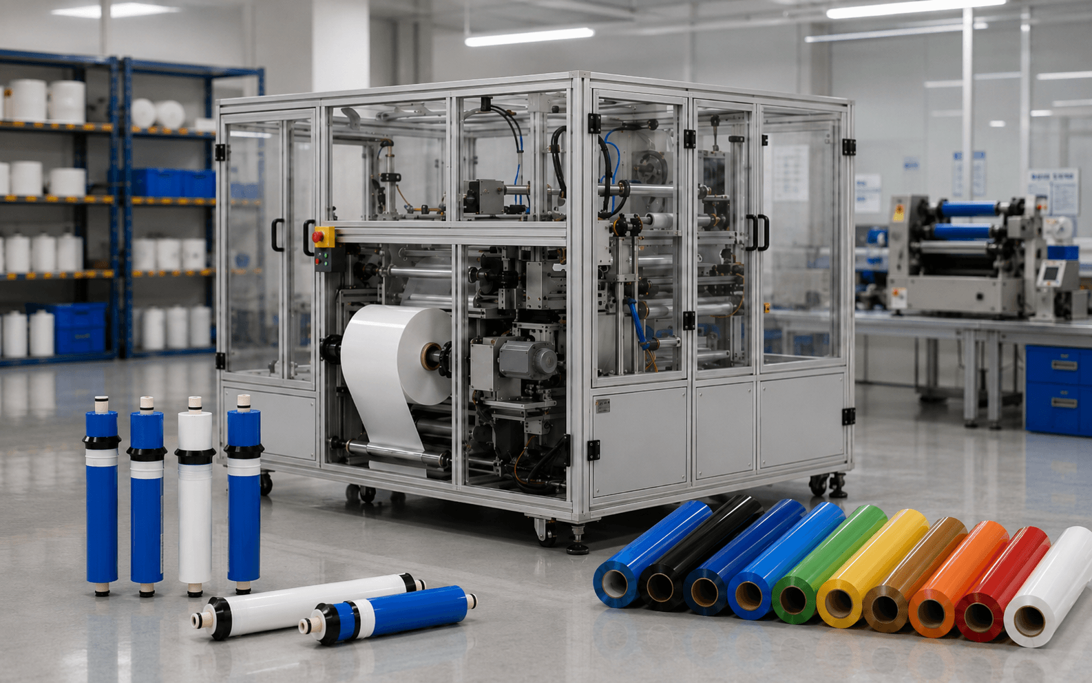 Industrial RO membrane materials and components