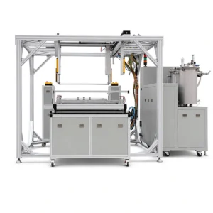 industrial ro membrane rolling machine front view