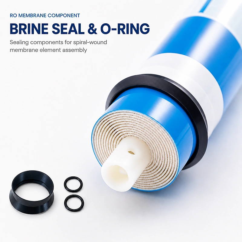 ro membrane brine seal o ring assembly featured