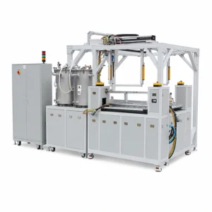semi automatic ro membrane rolling machine angle view