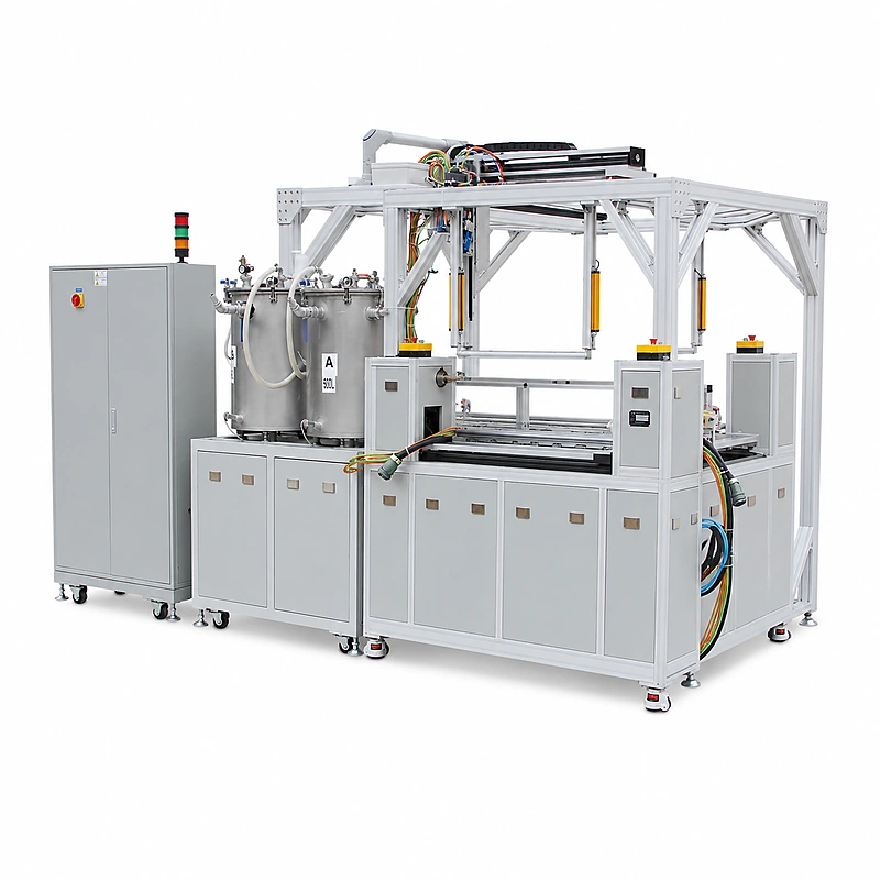 Industrial semi-automatic RO membrane rolling machine configuration