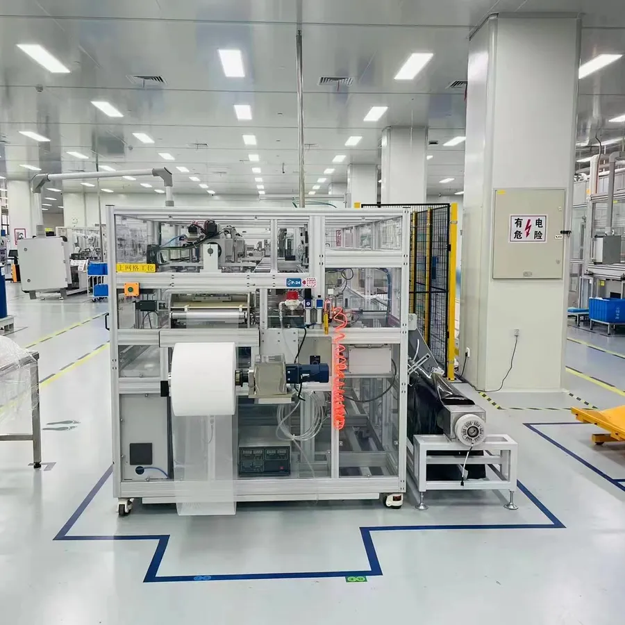 Automatic residential RO membrane element production line