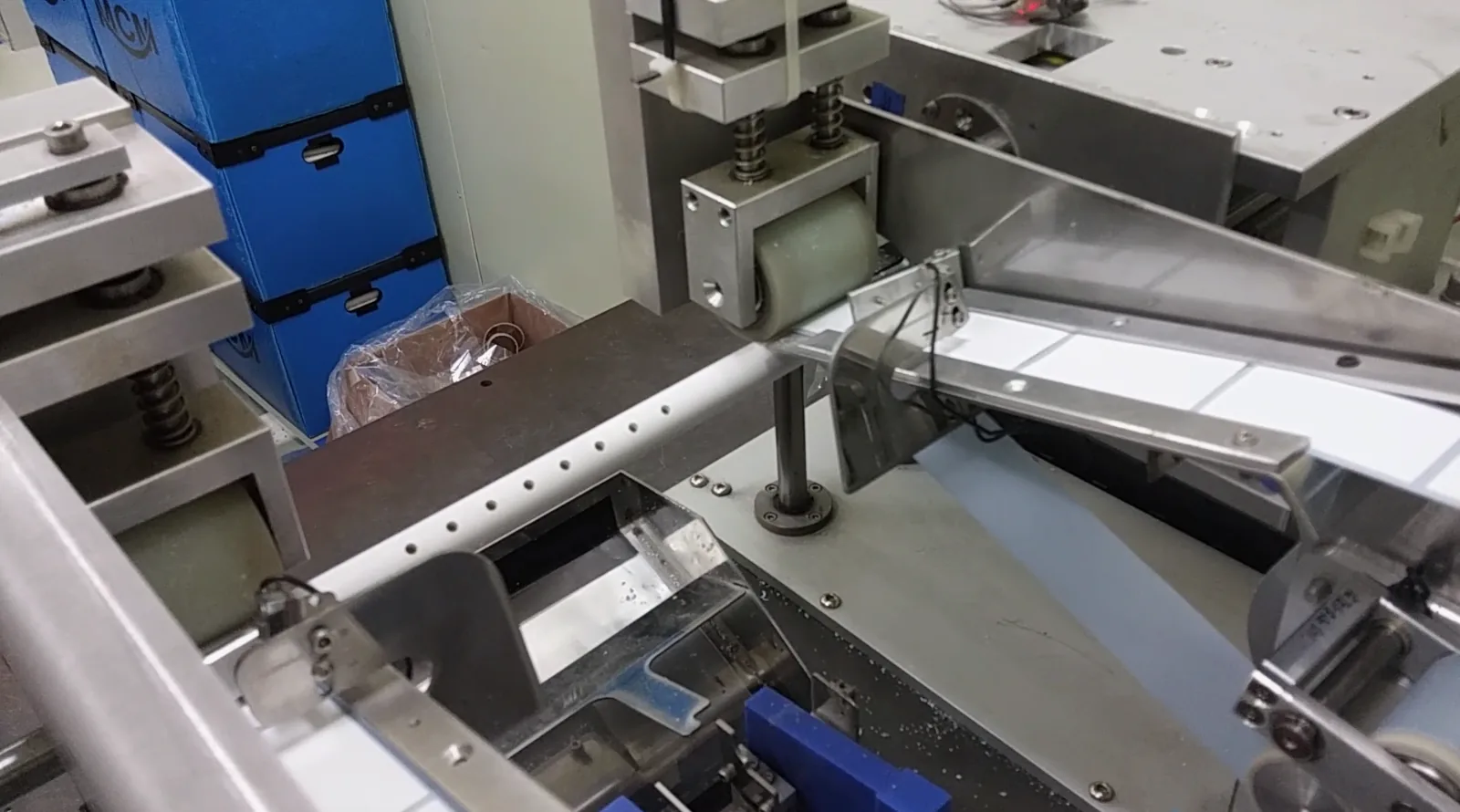 Automatic barrier-tape application process