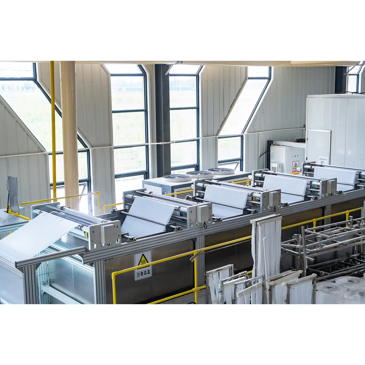 RO membrane element production line for boiler feedwater treatment