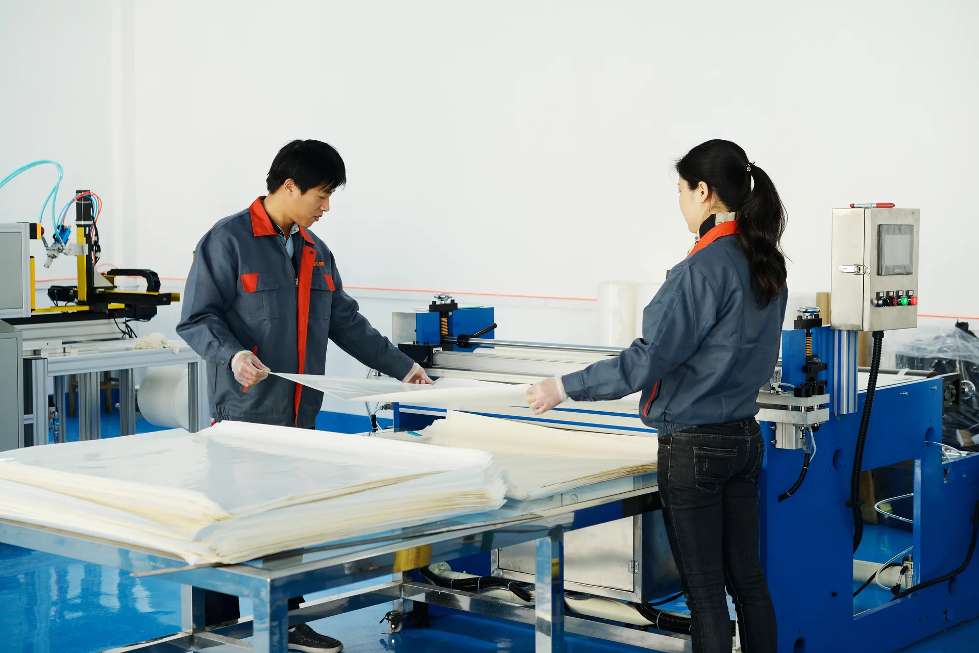 RO membrane sheet preparation for electronics wastewater recycling elements