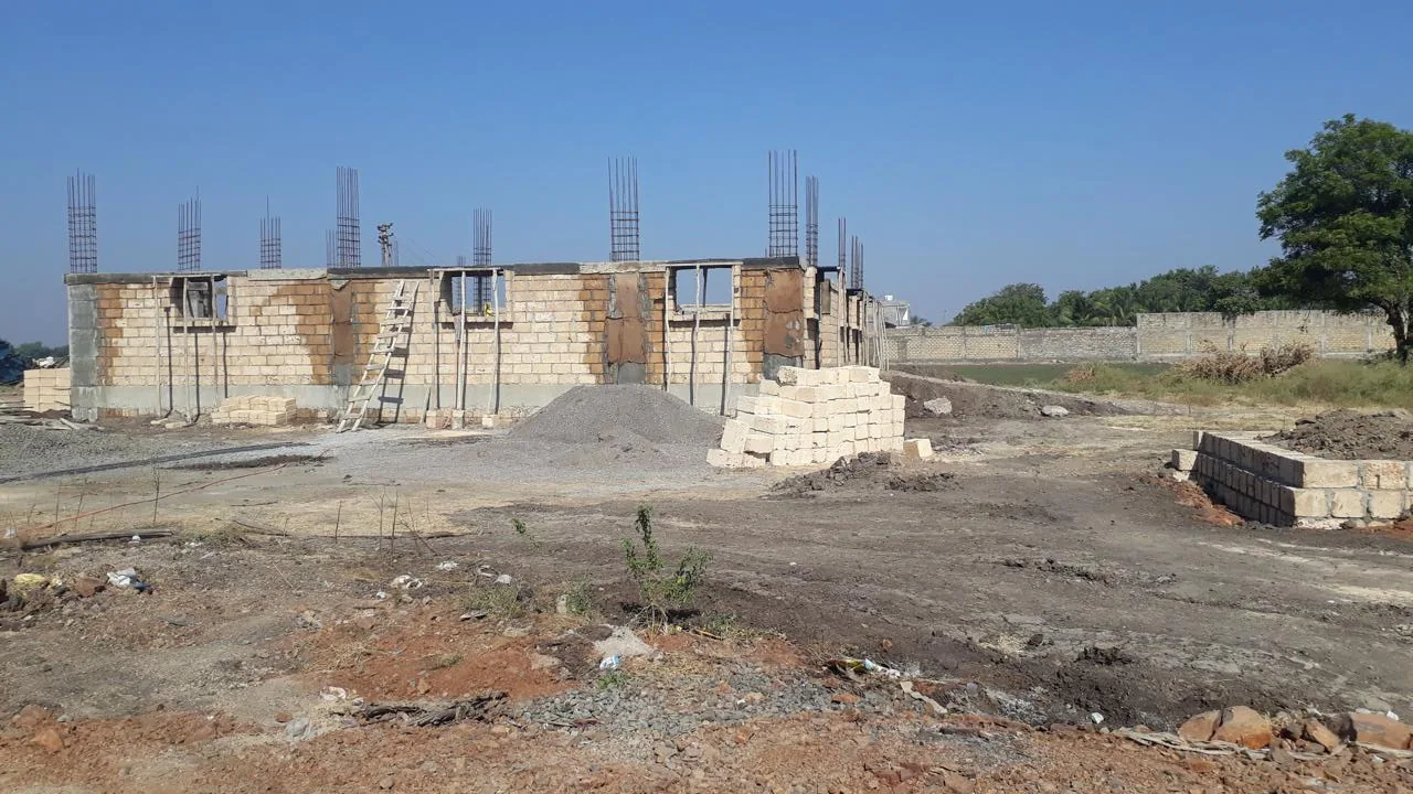 Pacific new factory construction site in India