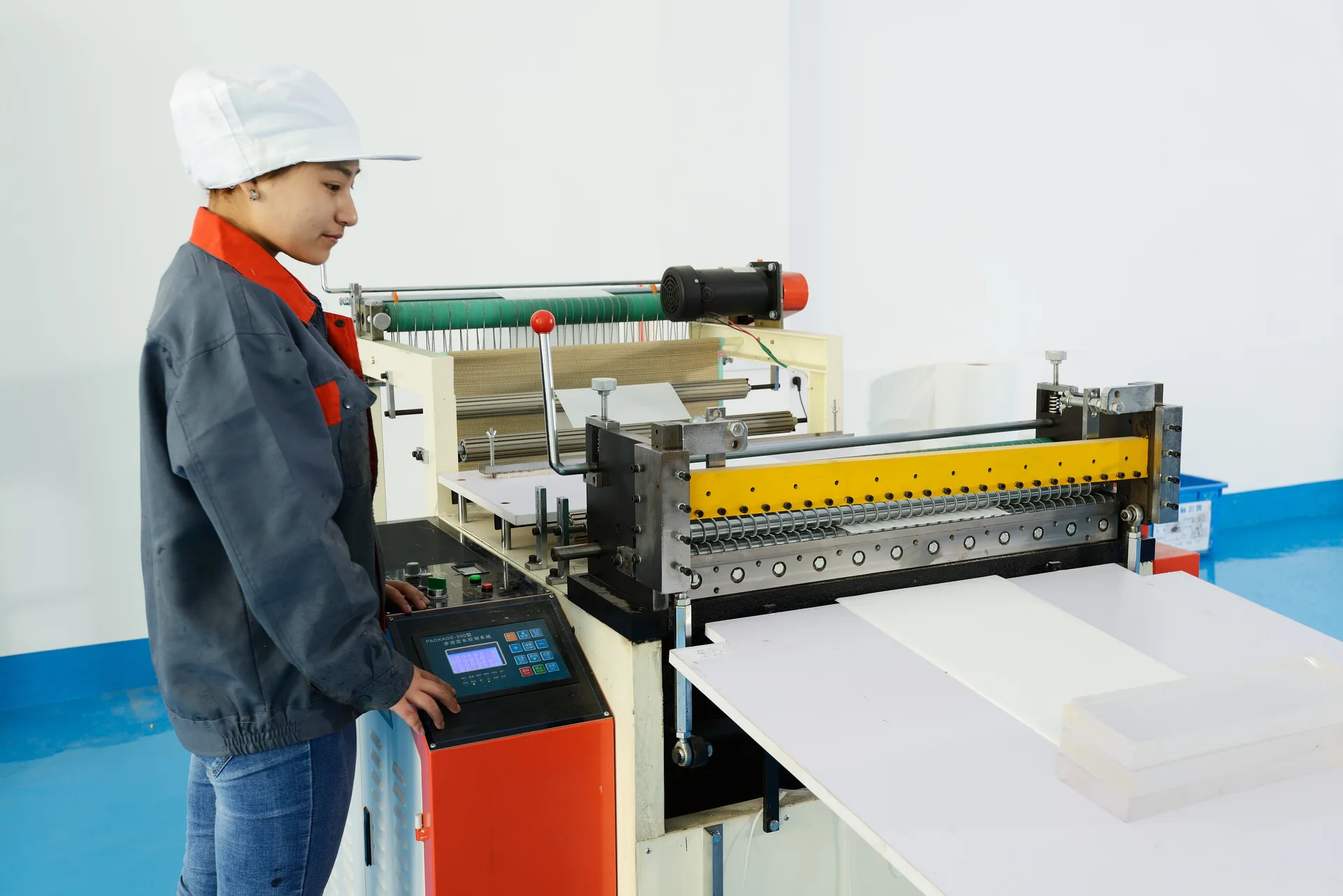 RO membrane materials preparation at the WECOME production facility