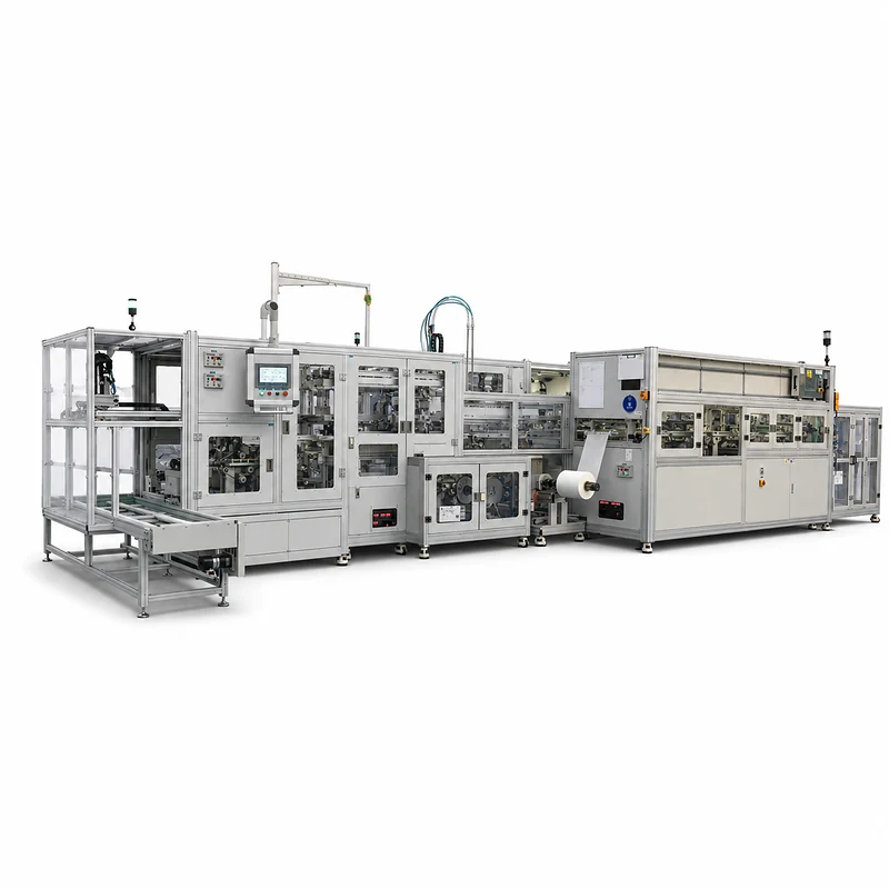 Fully automatic household RO membrane production line