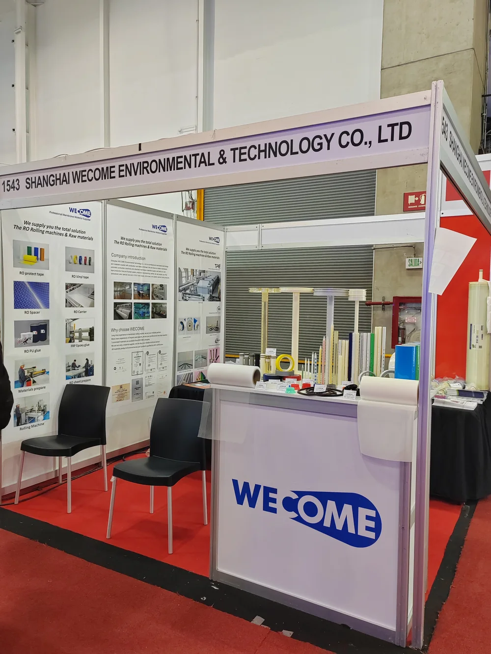 Shanghai WECOME booth 1543 at Aquatech Mexico 2026