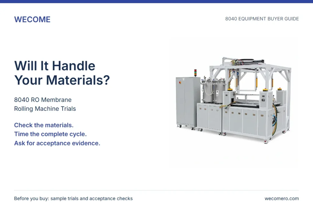 8040 rolling machine trial cover