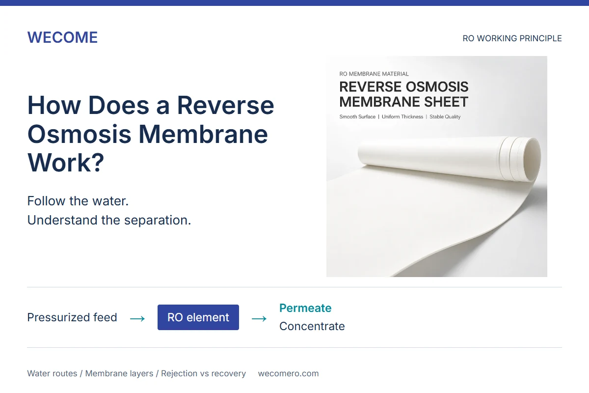 how ro membrane works cover