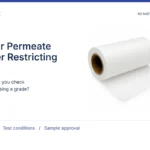 permeate carrier selection cover